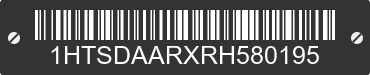 1994 INTERNATIONAL 4900 1HTSDAARXRH580195 VIN decoded