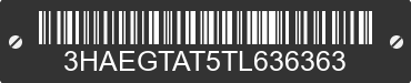 2026 INTERNATIONAL HV507 3HAEGTAT5TL636363 VIN decoded