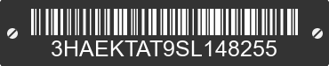2025 INTERNATIONAL HV607 3HAEKTAT9SL148255 VIN decoded