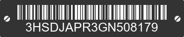 2016 INTERNATIONAL LF687 3HSDJAPR3GN508179 VIN decoded