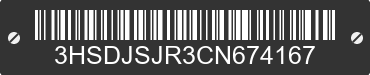 2012 INTERNATIONAL LF687 3HSDJSJR3CN674167 VIN decoded