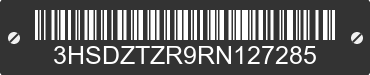 2024 INTERNATIONAL LT62F 3HSDZTZR9RN127285 VIN decoded