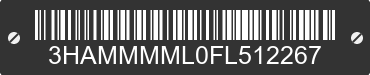 2015 INTERNATIONAL MA025 3HAMMMML0FL512267 VIN decoded