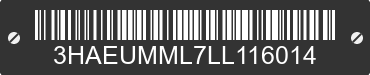 2020 INTERNATIONAL MV607 3HAEUMML7LL116014 VIN decoded