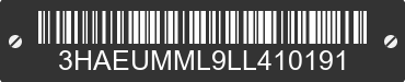 2020 INTERNATIONAL MV607 3HAEUMML9LL410191 VIN decoded