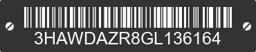1986 INTERNATIONAL SA525 3HAWDAZR8GL136164 VIN decoded