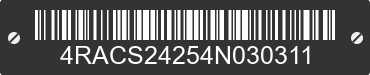2004 INTERSTATE WEST CORP Interstate West Corp 4RACS24254N030311 VIN decoded