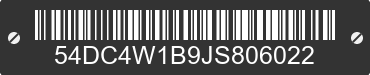 2018 ISUZU NPR/NPR-HD 54DC4W1B9JS806022 VIN decoded