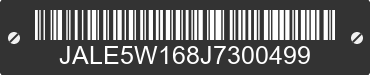 2018 ISUZU NRR JALE5W168J7300499 VIN decoded