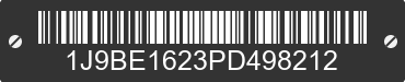2023 J & C SUPPLIERS J & C SUPPLIERS 1J9BE1623PD498212 VIN decoded