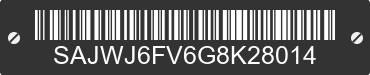 2016 JAGUAR F-TYPE SAJWJ6FV6G8K28014 VIN decoded