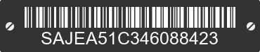 2004 JAGUAR X-Type SAJEA51C346088423 VIN decoded
