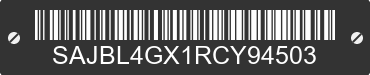 2024 JAGUAR XF SAJBL4GX1RCY94503 VIN decoded