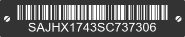 1995 JAGUAR XJ6 SAJHX1743SC737306 VIN decoded