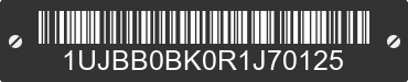 2024 JAY FEATHER 19MRK 1UJBB0BK0R1J70125 VIN decoded