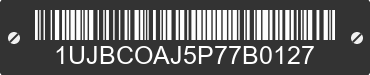 2023 JAY FLIGHT 184BS 1UJBCOAJ5P77B0127 VIN decoded