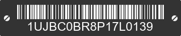 2023 JAY FLIGHT 285BHS 1UJBC0BR8P17L0139 VIN decoded