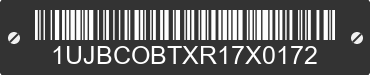 2024 JAY FLIGHT 340RLK 1UJBCOBTXR17X0172 VIN decoded
