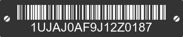 2018 JAYCO Jayco 1UJAJ0AF9J12Z0187 VIN decoded
