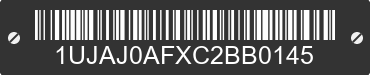 2012 JAYCO Jayco 1UJAJ0AFXC2BB0145 VIN decoded