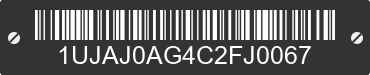 2012 JAYCO Jayco 1UJAJ0AG4C2FJ0067 VIN decoded