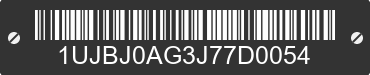 2018 JAYCO Jayco 1UJBJ0AG3J77D0054 VIN decoded