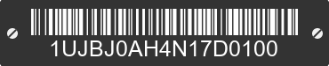 2022 JAYCO Jayco 1UJBJ0AH4N17D0100 VIN decoded