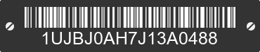 2018 JAYCO Jayco 1UJBJ0AH7J13A0488 VIN decoded