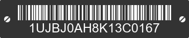 2019 JAYCO Jayco 1UJBJ0AH8K13C0167 VIN decoded