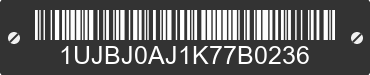 2019 JAYCO Jayco 1UJBJ0AJ1K77B0236 VIN decoded