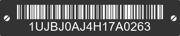 2017 JAYCO Jayco 1UJBJ0AJ4H17A0263 VIN decoded