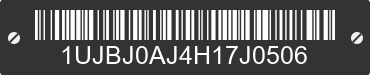 2017 JAYCO Jayco 1UJBJ0AJ4H17J0506 VIN decoded