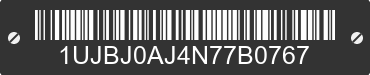 2022 JAYCO Jayco 1UJBJ0AJ4N77B0767 VIN decoded