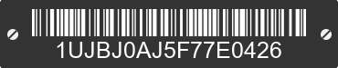 2015 JAYCO Jayco 1UJBJ0AJ5F77E0426 VIN decoded