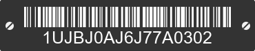 2018 JAYCO Jayco 1UJBJ0AJ6J77A0302 VIN decoded