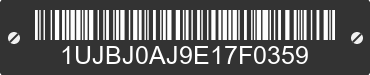 2014 JAYCO Jayco 1UJBJ0AJ9E17F0359 VIN decoded