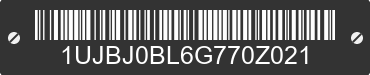 2016 JAYCO Jayco 1UJBJ0BL6G770Z021 VIN decoded
