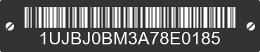 2010 JAYCO Jayco 1UJBJ0BM3A78E0185 VIN decoded