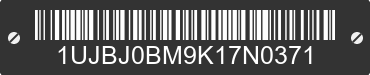 2019 JAYCO Jayco 1UJBJ0BM9K17N0371 VIN decoded