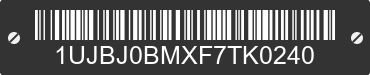 2015 JAYCO Jayco 1UJBJ0BMXF7TK0240 VIN decoded