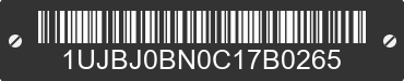 2012 JAYCO Jayco 1UJBJ0BN0C17B0265 VIN decoded