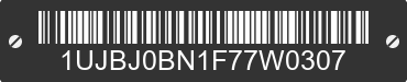 2015 JAYCO Jayco 1UJBJ0BN1F77W0307 VIN decoded