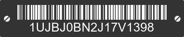 2018 JAYCO Jayco 1UJBJ0BN2J17V1398 VIN decoded