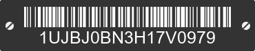 2017 JAYCO Jayco 1UJBJ0BN3H17V0979 VIN decoded