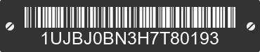 2017 JAYCO Jayco 1UJBJ0BN3H7T80193 VIN decoded