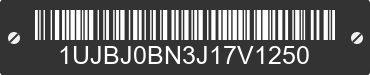 2018 JAYCO Jayco 1UJBJ0BN3J17V1250 VIN decoded