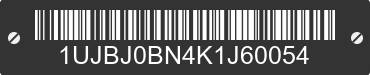 2019 JAYCO Jayco 1UJBJ0BN4K1J60054 VIN decoded