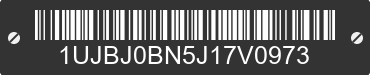 2018 JAYCO Jayco 1UJBJ0BN5J17V0973 VIN decoded