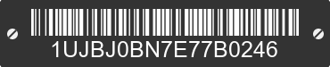 2014 JAYCO Jayco 1UJBJ0BN7E77B0246 VIN decoded