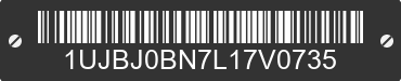 2020 JAYCO Jayco 1UJBJ0BN7L17V0735 VIN decoded